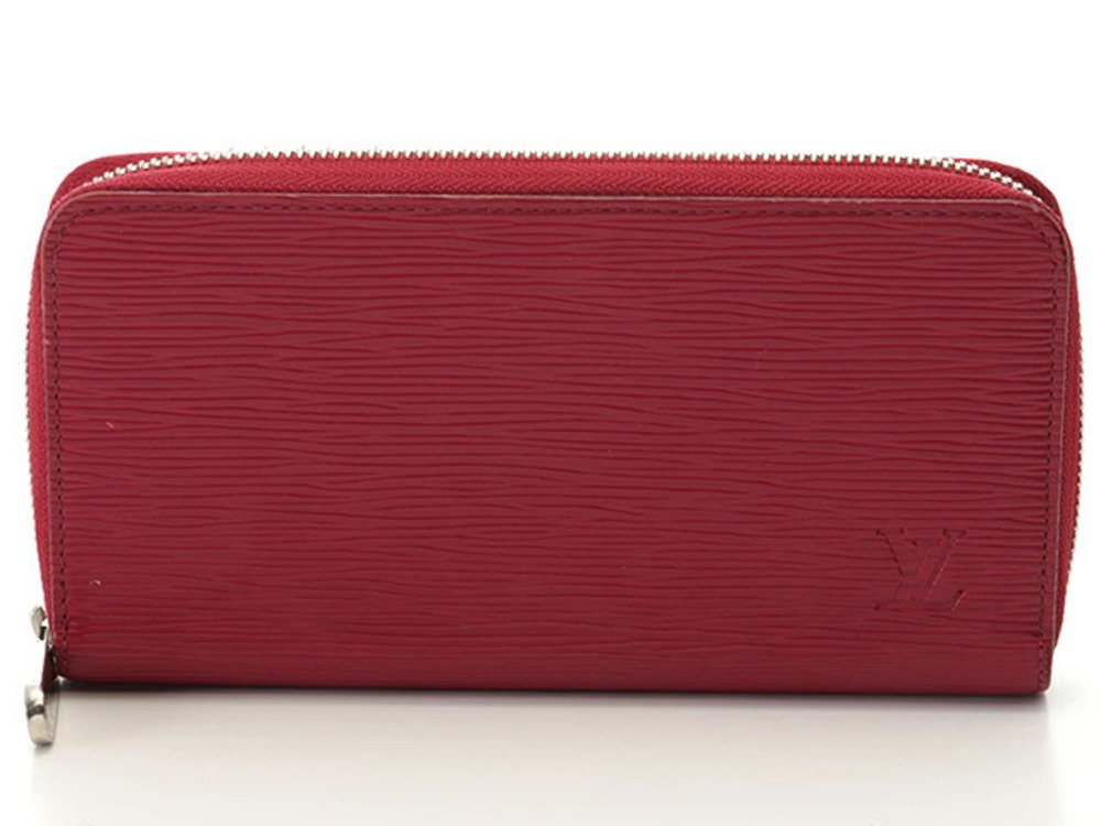 LOUIS VUITTON Zippy Wallet Epi Fuschia Pink